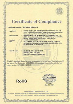 Certificado de panel solar fotovoltaico